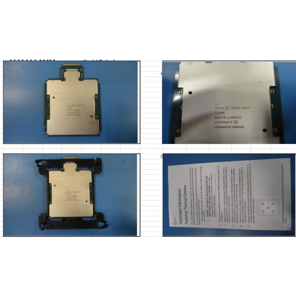Intel Xeon Phi 7250F 68C 1.40GHz 34MB 230W (867564-001)