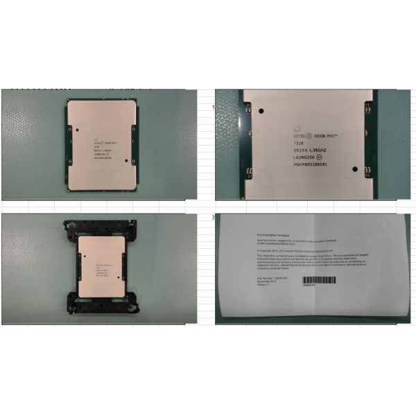 Intel Xeon Phi 7210 64C 1.30GHz 32MB 215W (867568-001)