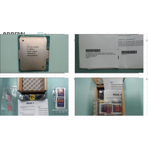 HP Xeon E7-8893v4 3.2GHz 60M 140W 4C Processor (868056-001)