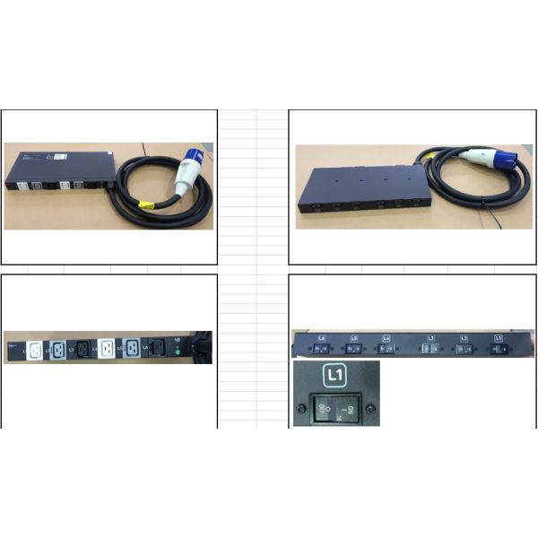 HP 14.4kVA 230V 6 uitgang PDU (868606-001)