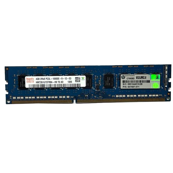 HP DIMM 8GB DDR3,REG-1333,DR,512MX4,1.35V,N (9010190)