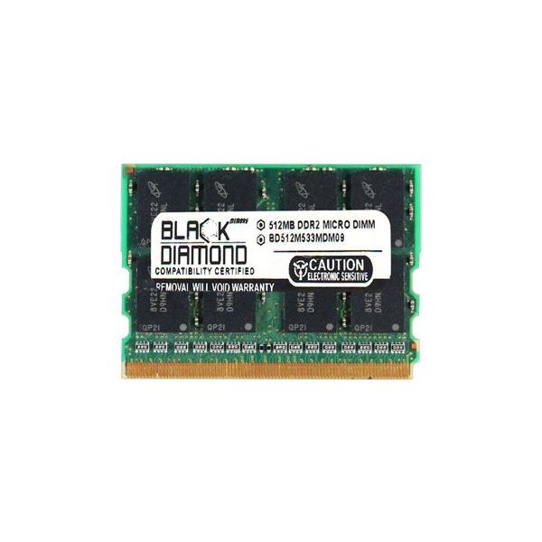 HP MEMORY,MINIDIMM, DDR2,512MB,PC2-4200, RA (CPR02881)