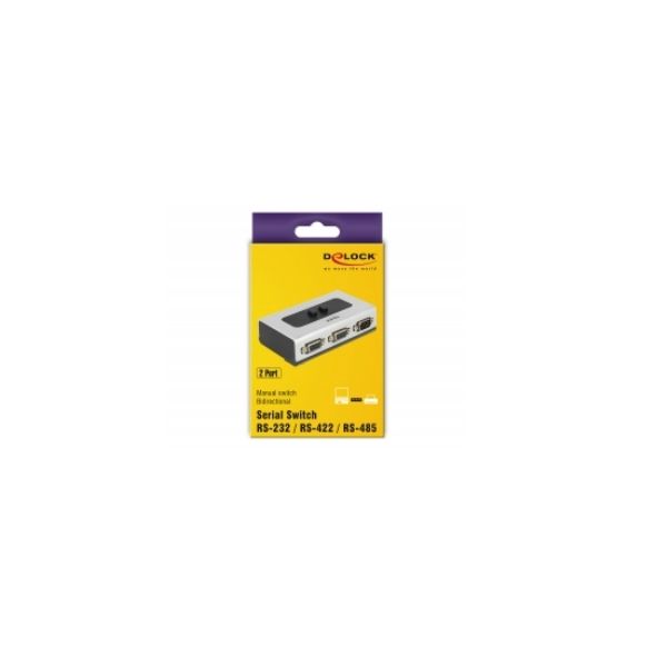 DeLOCK 87729 seriële switch box Bedraad (87729)