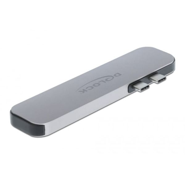 DeLOCK 87753 notebook dock & poortreplicator Docking Grijs (87753)