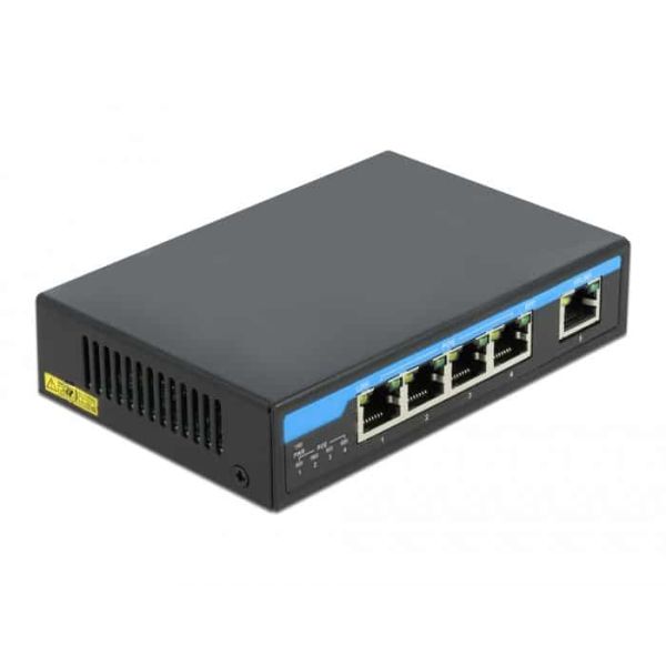 DeLOCK 87764 netwerk-switch Gigabit Ethernet (10/100/1000) Power over Ethernet (PoE) Zwart (87764) DeLOCK 87764 netwerk-switch Gigabit Ethernet (10/100/1000) Power over Ethernet (PoE) Zwart (87764)