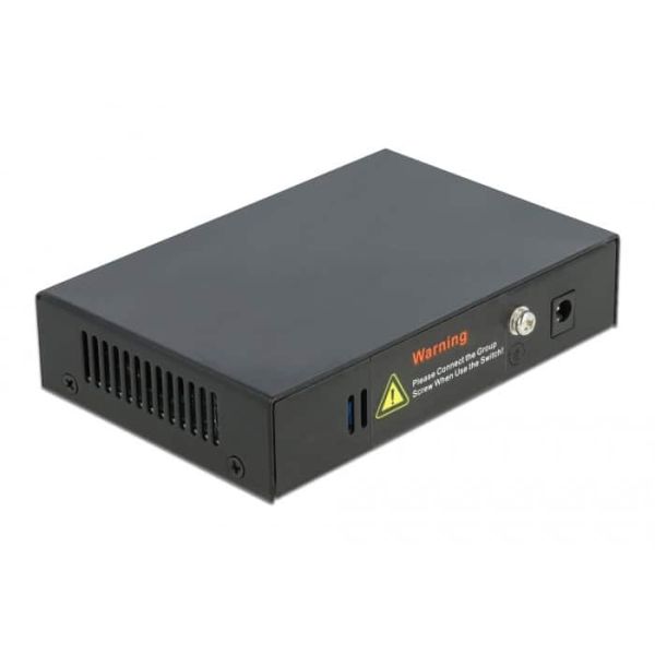 DeLOCK 87764 netwerk-switch Gigabit Ethernet (10/100/1000) Power over Ethernet (PoE) Zwart (87764)
