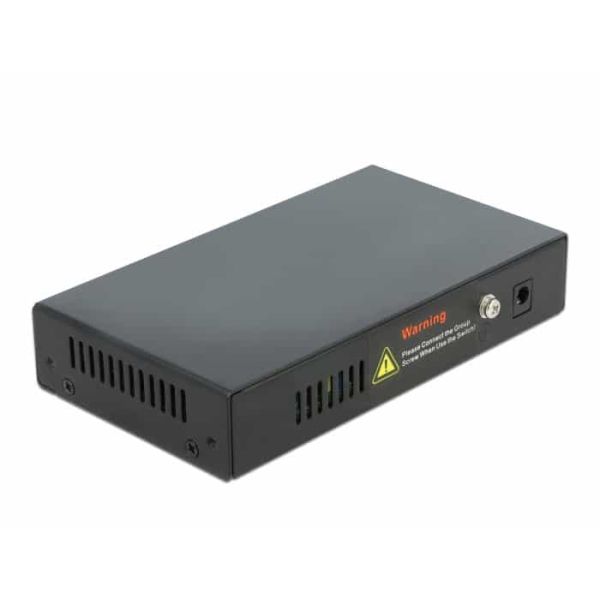 DeLOCK 87765 netwerk-switch Gigabit Ethernet (10/100/1000) Power over Ethernet (PoE) Zwart (87765)