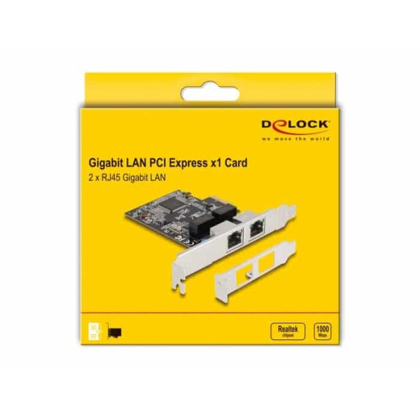 DeLOCK 88615 interfacekaart/-adapter Intern RJ-45 (88615)