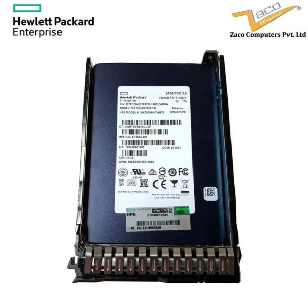 HP SPS-DRV SSD 3.84TB SFF NVMe x4 RI SCN (P10534-001)