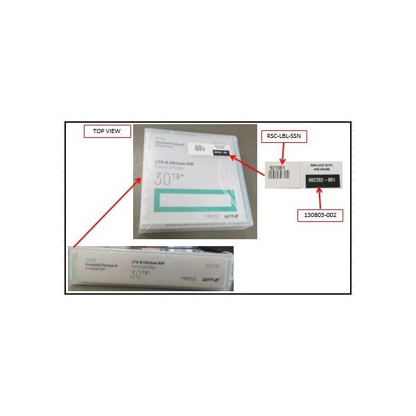 HP LTO-9 Data Cartridge 45TB (P37367-001)