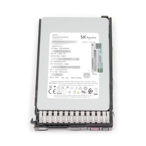 HP SPS-DRV SSD 1.92TB SFF NVMe RI U.2 SCN (P48128-001)