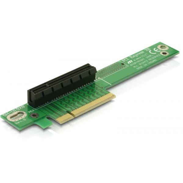 DeLOCK Riser PCIe x8 interfacekaart/-adapter Intern (89104)