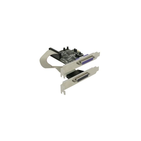 DeLOCK PCI Express card 2 x parallel interfacekaart/-adapter (89125)