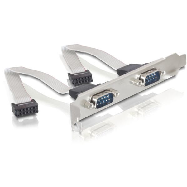DeLOCK PCI Express card 4 x serial, 1x parallel interfacekaart/-adapter (89177)