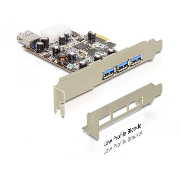 DeLOCK 89281 interfacekaart/-adapter USB 3.2 Gen 1 (3.1 Gen 1) (89281)