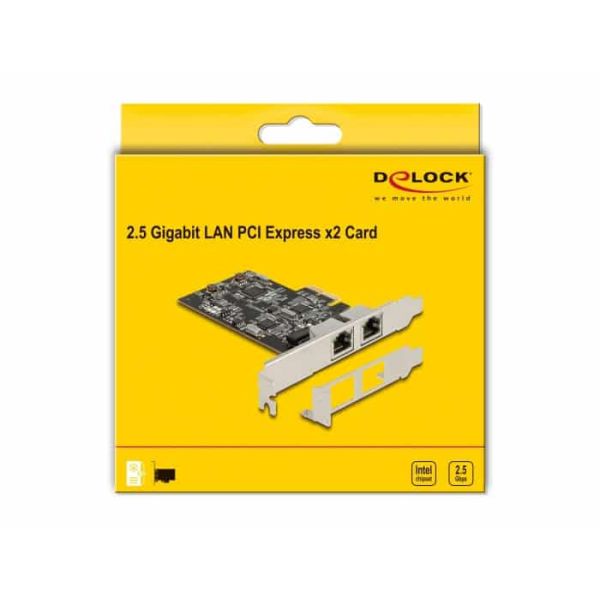 DeLOCK 89392 netwerkkaart Intern Ethernet 2500 Mbit/s (89392)
