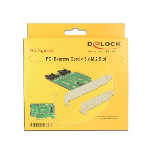 DeLOCK 89518 interfacekaart/-adapter Intern M.2, SATA (89518)