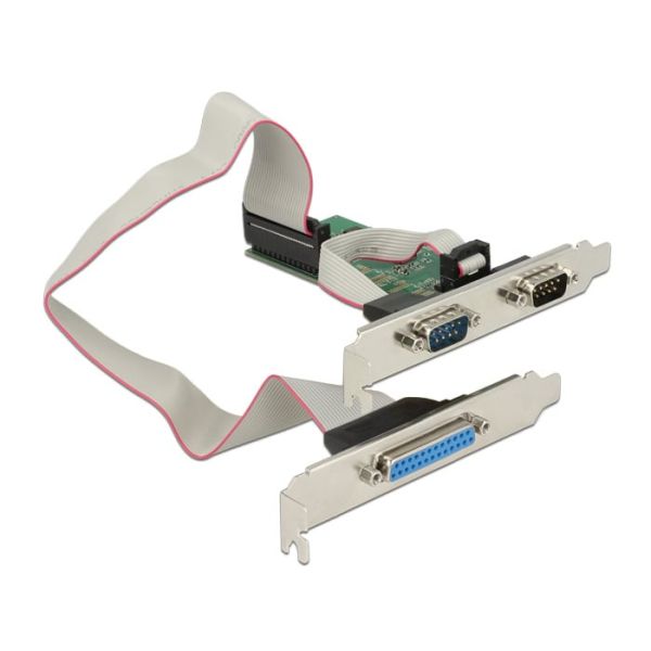 DeLOCK 89556 interfacekaart/-adapter Intern Parallel, Serie (89556)