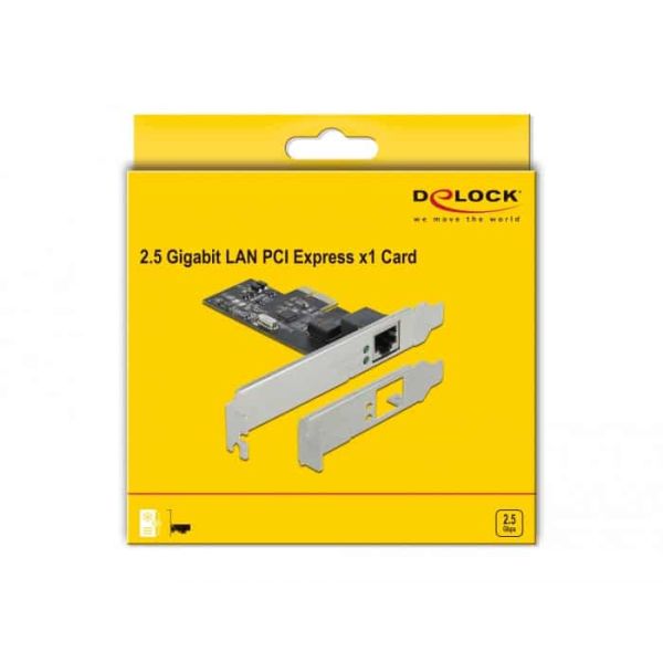 DeLOCK 89564 netwerkkaart Intern Ethernet 2500 Mbit/s (89564)