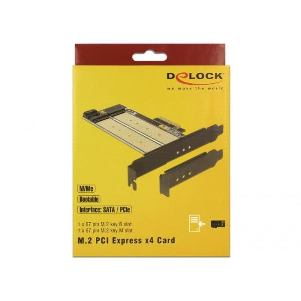 DeLOCK 89630 interfacekaart/-adapter Intern M.2, SATA (89630)