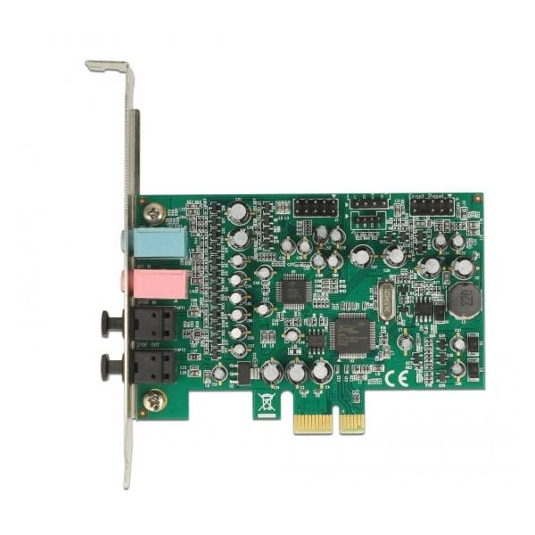 DeLOCK 89640 geluidskaart Intern 7.1 kanalen PCI-E (89640)