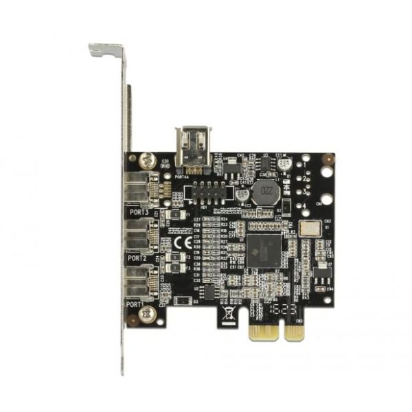 DeLOCK 89864 interfacekaart/-adapter Intern IEEE 1394/Firewire (89864)