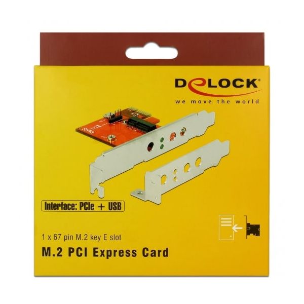 DeLOCK 89889 interfacekaart/-adapter Intern M.2 (89889)