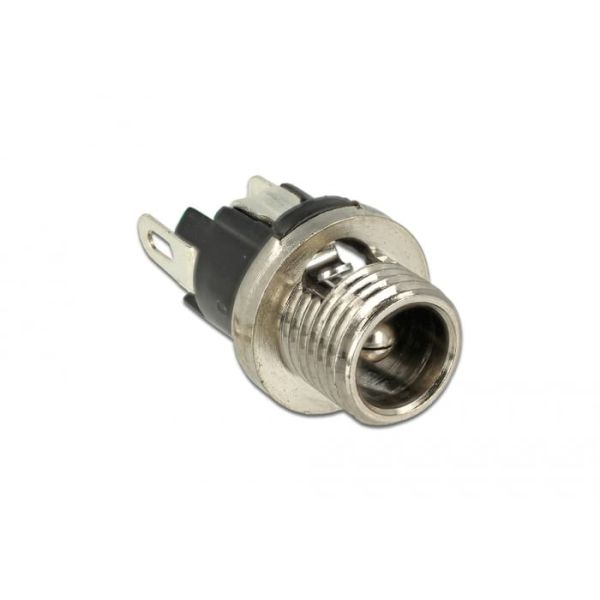 DeLOCK 89911 kabel-connector DC Zwart, Nikkel (89911)