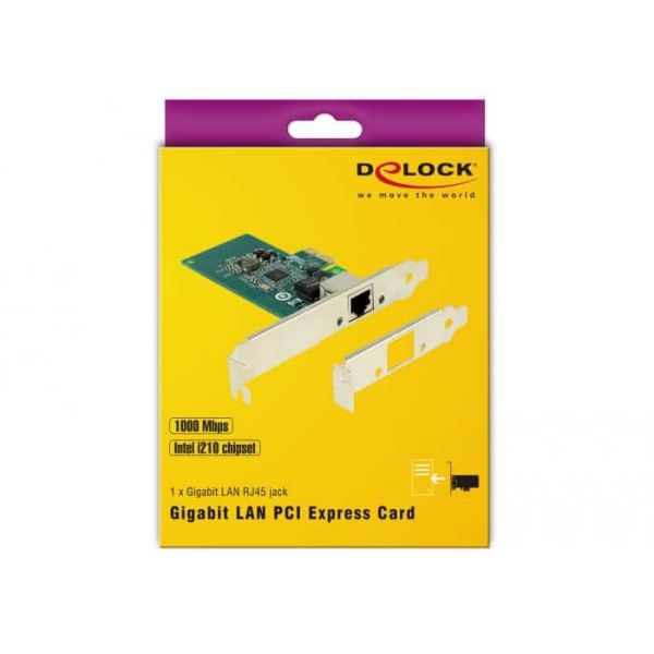 DeLOCK 89942 netwerkkaart Intern Ethernet 1000 Mbit/s (89942)