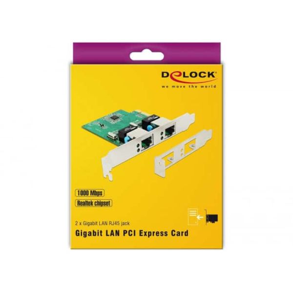 DeLOCK 89999 netwerkkaart Intern WLAN 1000 Mbit/s (89999)