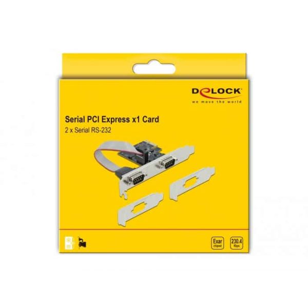 DeLOCK 90001 interfacekaart/-adapter Intern RS-232 (90001)