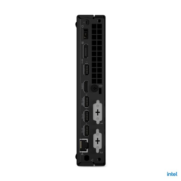 Lenovo ThinkCentre M70q Gen 4 Intel® Core™ i5 i5-13400T 8 GB DDR4-SDRAM 256 GB SSD Windows 11 Pro Mini PC Zwart (12E3001EMH)