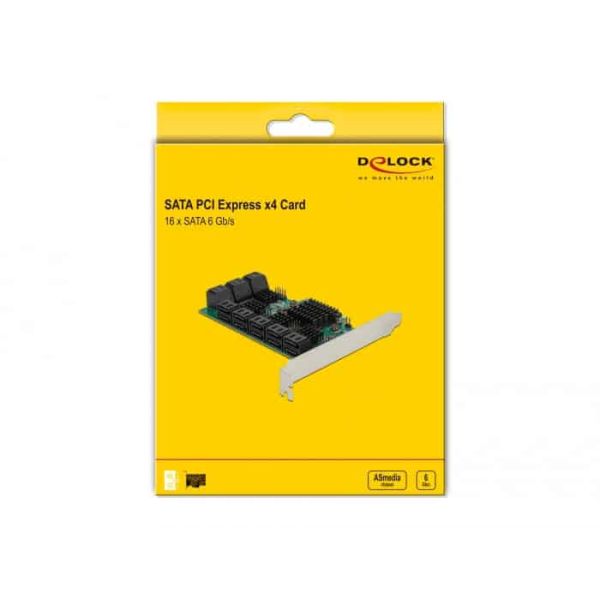 DeLOCK 90073 interfacekaart/-adapter Intern SATA (90073)