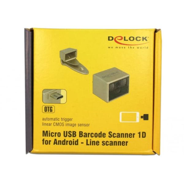 DeLOCK 90281 barcode-lezer 1D CMOS Goud (90281)