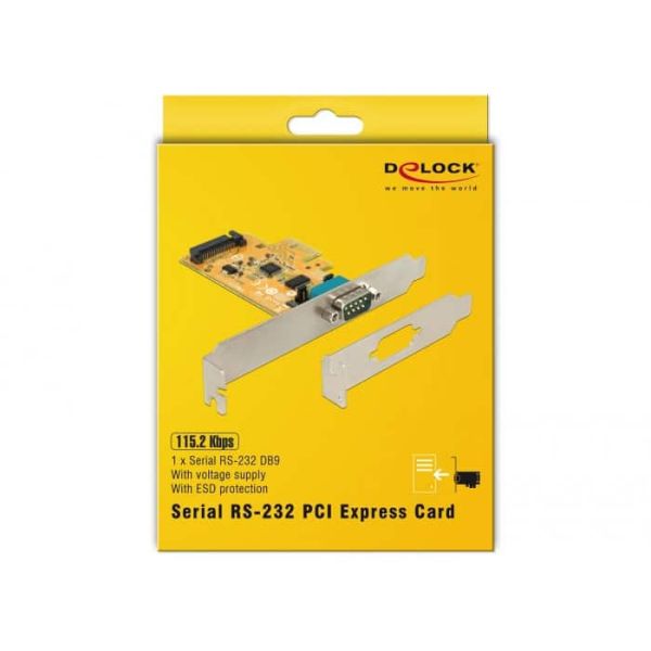 DeLOCK 90293 interfacekaart/-adapter Intern RS-232 (90293)