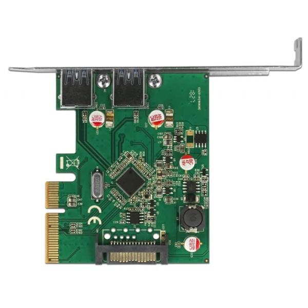 DeLOCK 90298 interfacekaart/-adapter Intern USB 3.2 Gen 1 (3.1 Gen 1) (90298)