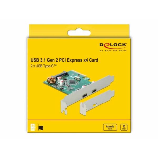 DeLOCK 90397 interfacekaart/-adapter Intern USB 3.2 Gen 1 (3.1 Gen 1) (90397)