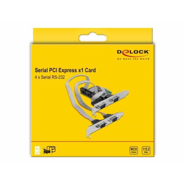 DeLOCK 90410 interfacekaart/-adapter Intern RS-232 (90410)