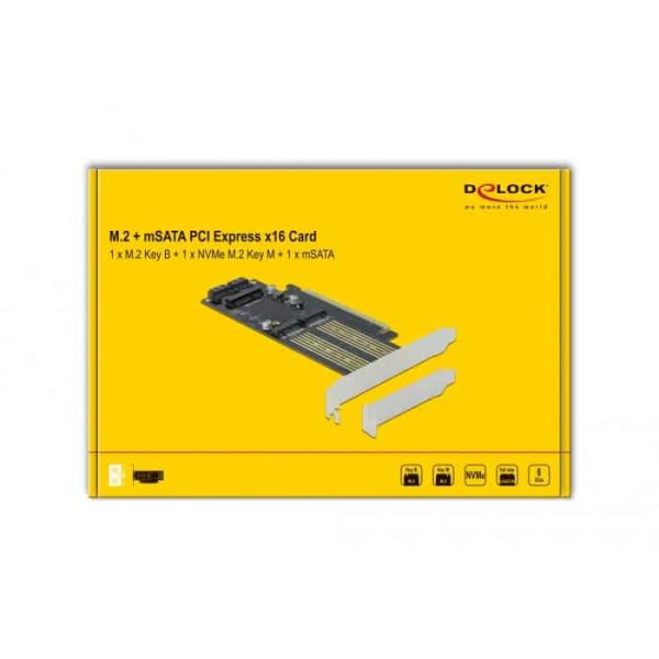 DeLOCK 90486 interfacekaart/-adapter Intern M.2 (90486)