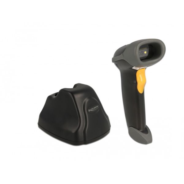 DeLOCK 90518 barcode-lezer Draagbare streepjescodelezer 1D/2D CMOS Zwart (90518)