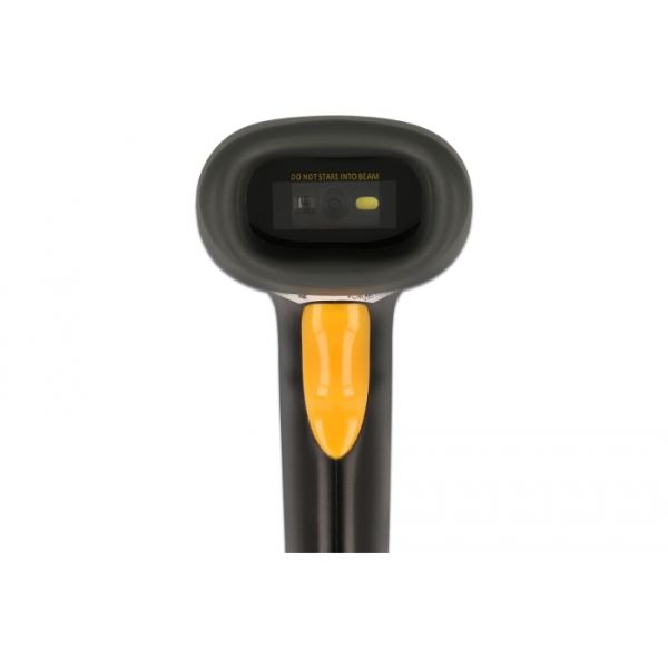 DeLOCK 90518 barcode-lezer Draagbare streepjescodelezer 1D/2D CMOS Zwart (90518)