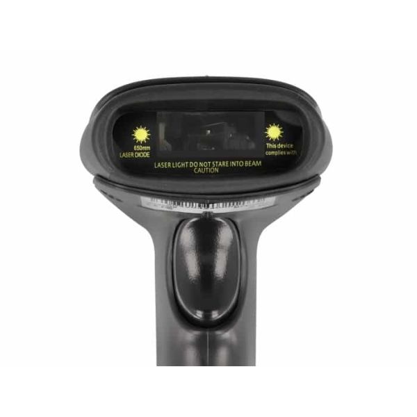 DeLOCK 90564 barcode-lezer Draagbare streepjescodelezer 1D Laser Zwart (90564)