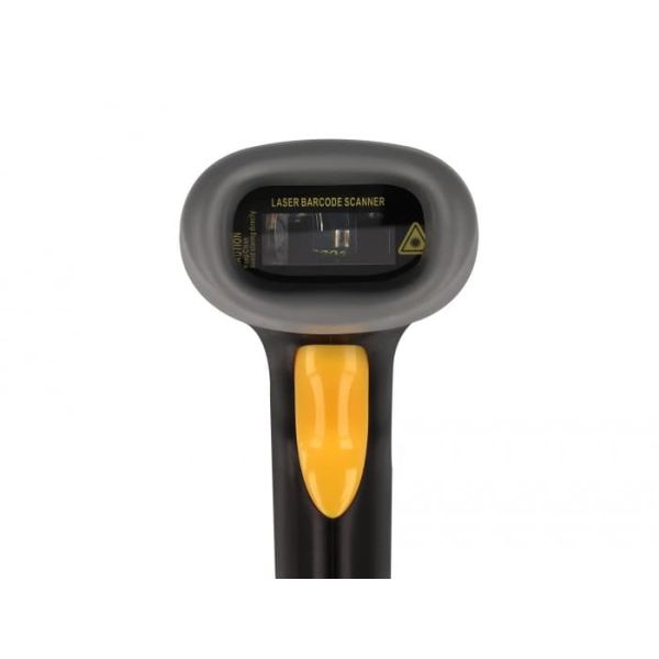 DeLOCK 90584 barcode-lezer Draagbare streepjescodelezer 1D Laser Zwart (90584)