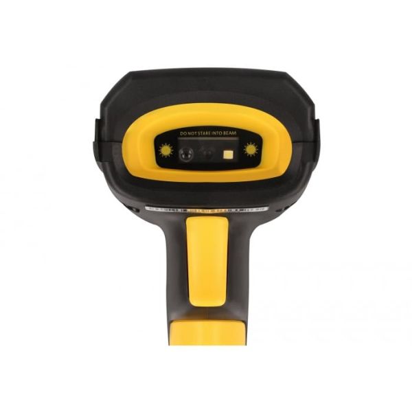 DeLOCK 90586 barcode-lezer Draagbare streepjescodelezer 1D/2D CMOS Zwart, Geel (90586)