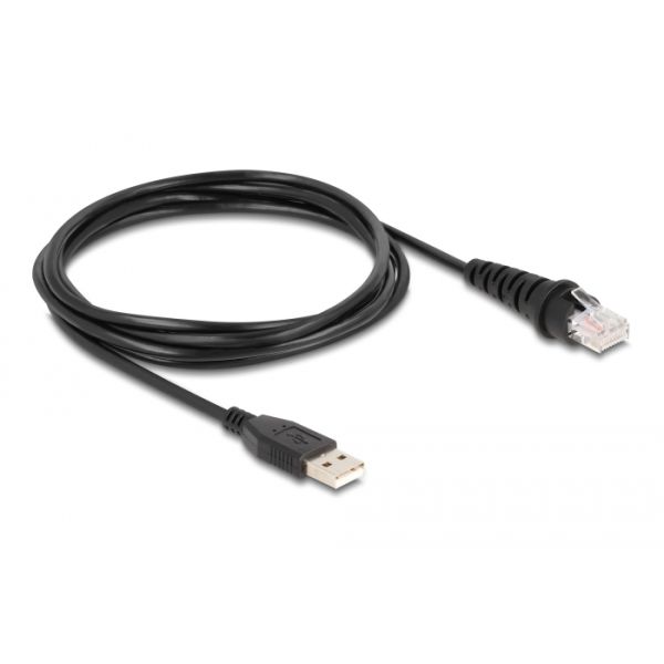 DeLOCK 90600 barcode-lezer Ingebouwde streepjescodelezer 1D/2D CMOS Zwart (90600)