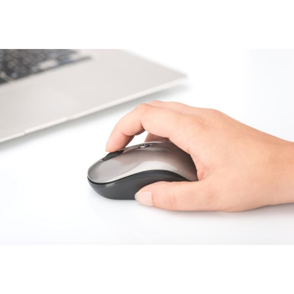 Ednet 81166 muis Ambidextrous RF Draadloos Optisch 1600 DPI (81166)