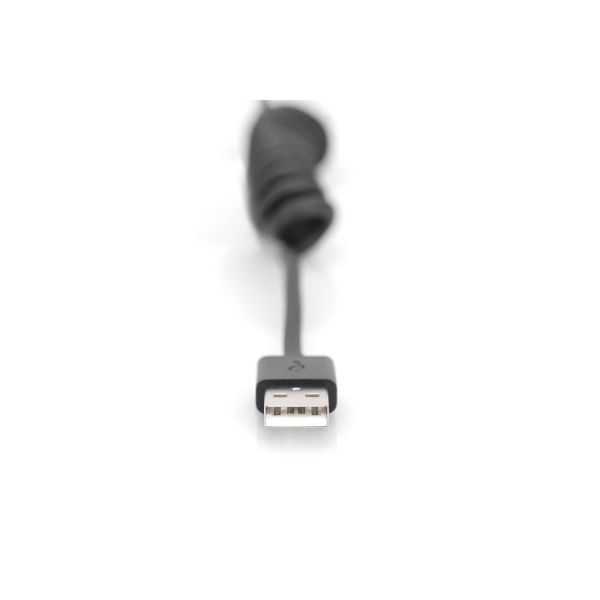 Digitus AK-300430-006-S USB-kabel 1 m USB 2.0 USB A USB C Zwart (AK-300430-006-S)