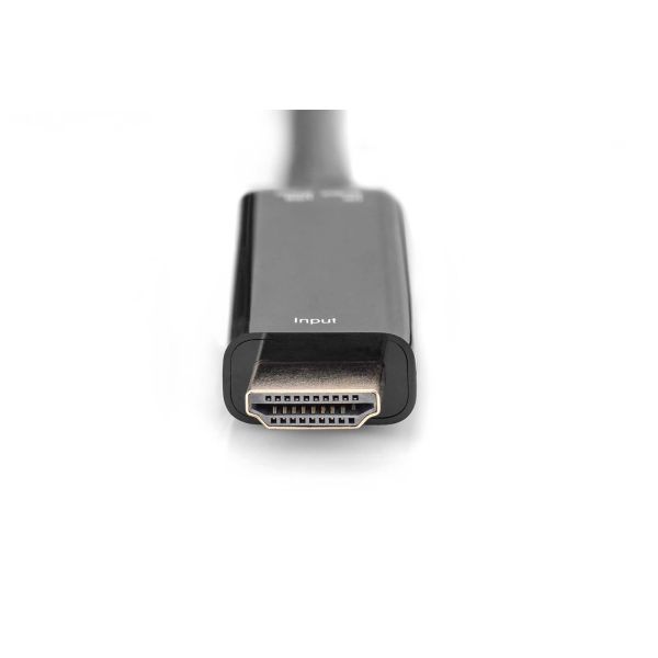 Digitus AK-330101-002-S video kabel adapter 0,2 m HDMI Type A (Standaard) HDMI + USB Zwart (AK-330101-002-S)