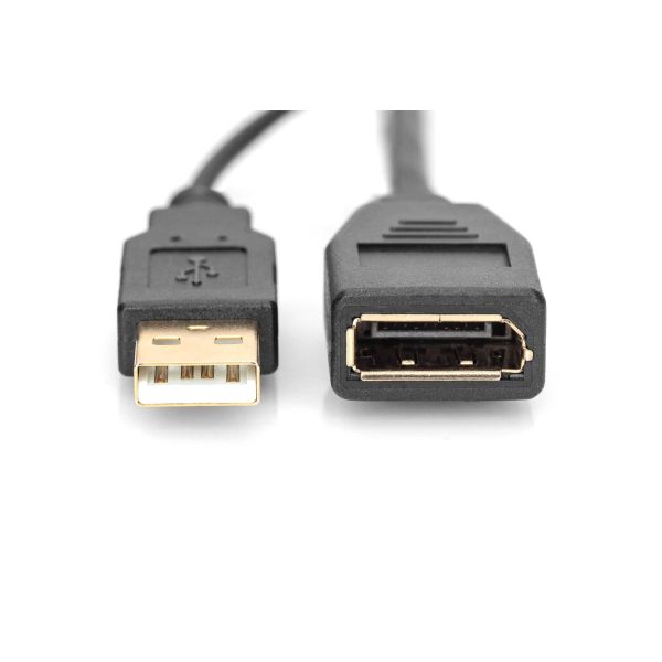 Digitus AK-330101-002-S video kabel adapter 0,2 m HDMI Type A (Standaard) HDMI + USB Zwart (AK-330101-002-S)