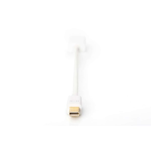 Digitus mini DP - HDMI, 0.15m 0,15 m Mini DisplayPort Wit (AK-340404-001-W)
